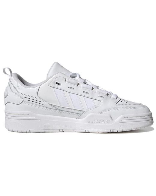 Adidas White 'adi2000' Sneakers for men
