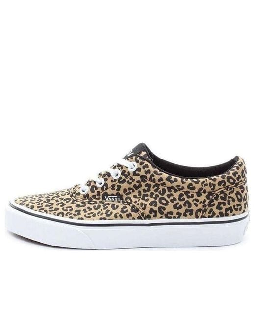 Vans Brown Doheny Leopard for men