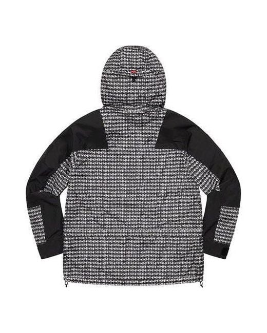 Supreme Black X The North Face Studded Mountain Light Jacket for men