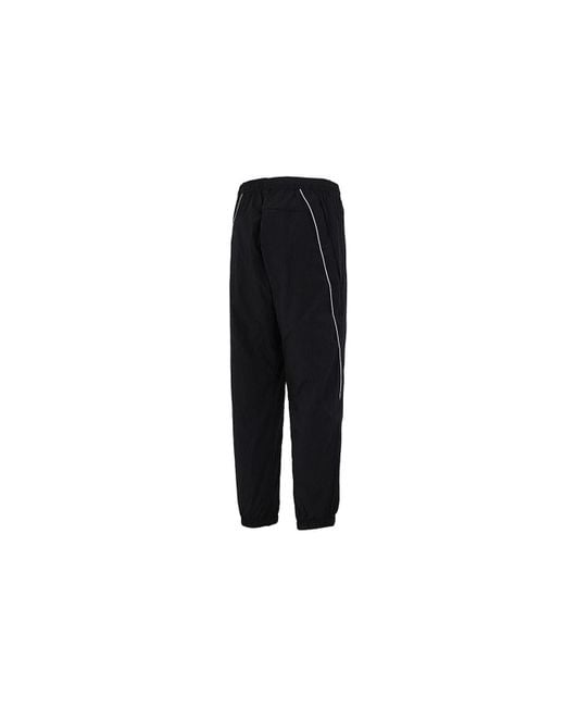 Adidas Black Athleisure Casual Sports Breathable Running Long Pants for men