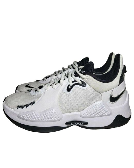 Nike White Pg 5 Tb for men