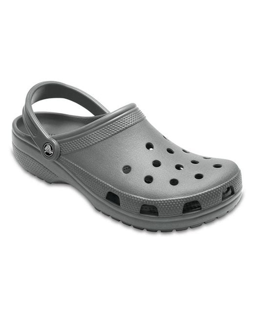 CROCSTM Gray Classic Clog Beach Sandals for men