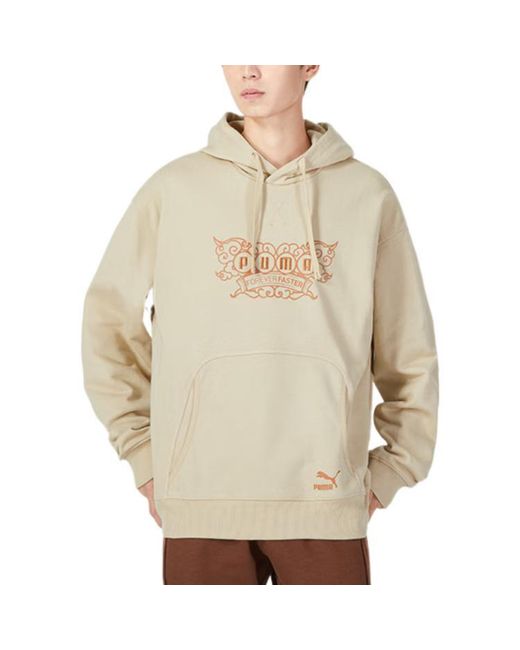 PUMA Natural Das Cc Graphic Crew Sweater for men
