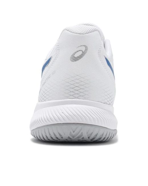 Asics White Gel-Tactic 12 2E Wide Pure' for men