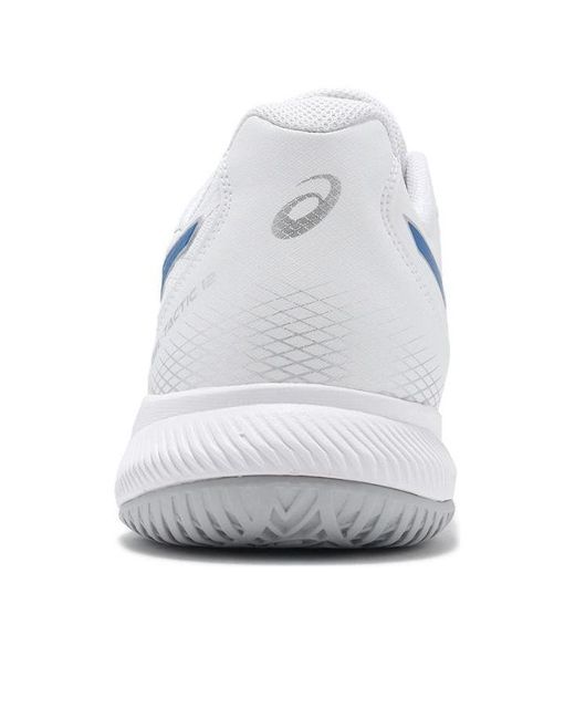 Asics White Gel-Tactic 12 2E Wide Pure' for men