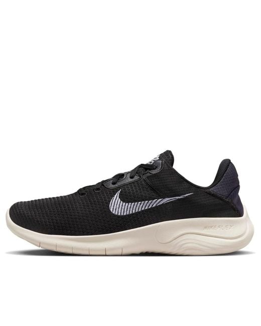 Nike Black Flex Experience Run 11 Running Shoes (extra Wide) for men