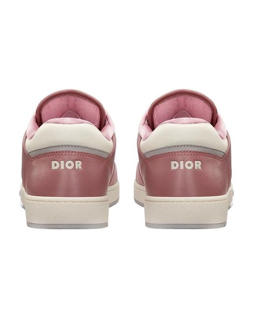 Dior Pink B27 Low-top Sneakers Shoes for men