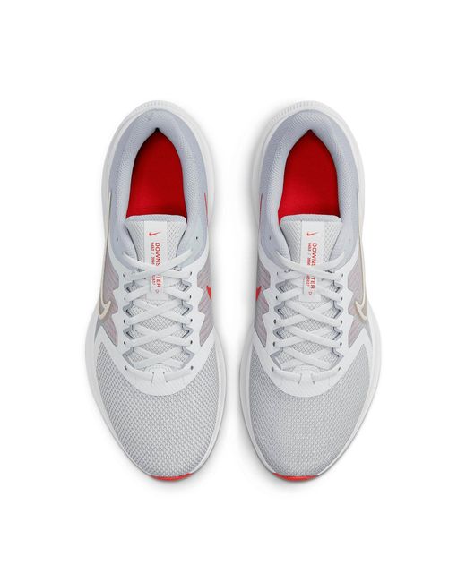 Nike White Downshifter 11 'Dark Smoke University' for men