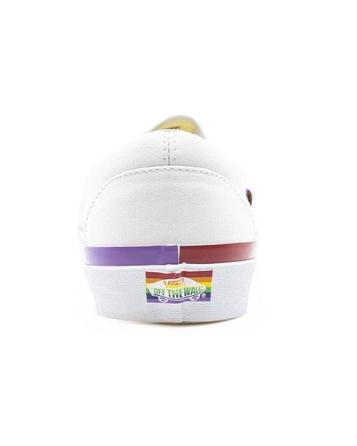 Vans White Classic Slip-On for men
