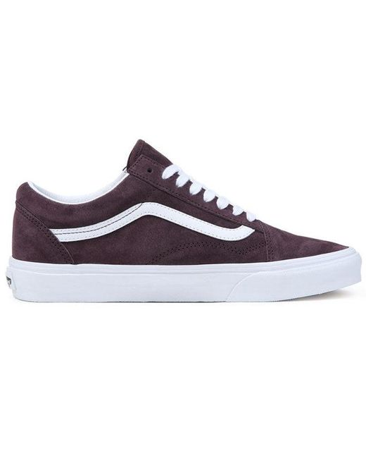 Vans old skool wine red sale