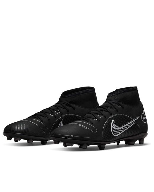 Nike Black Mercurial Superfly 8 Club Mg Medium Ash' for men
