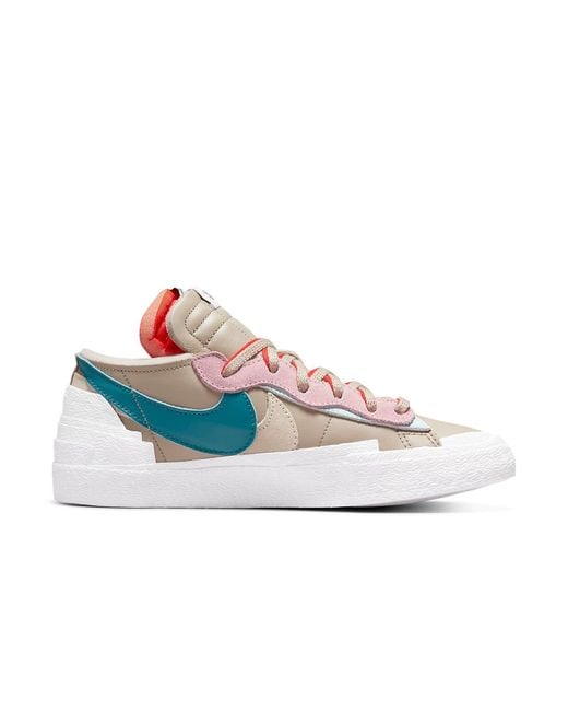 Nike Blue X Sacai X Kaws Blazer Low 'Reed' for men