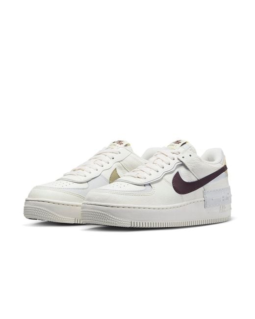Nike White (Wmns) Air Force 1 Low Shadow