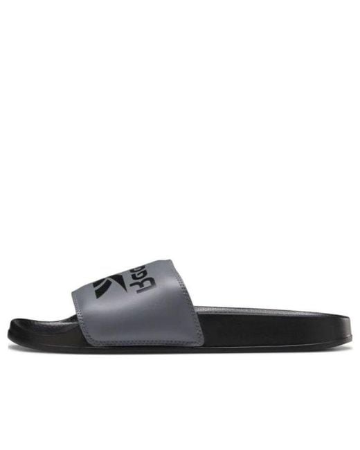 Reebok Blue Classic Slides Outdoor Stylish Sports Slippers Colorblock