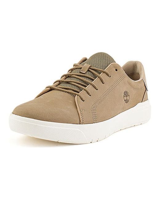 Timberland Natural Seneca Bay Oxford Trainers 'Petrified Oak' for men
