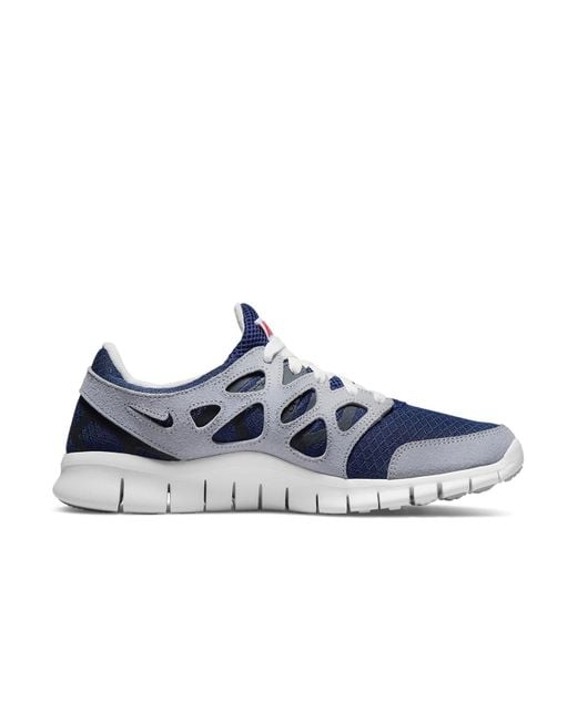 Nike Blue Free Run 2 'Midnight Wolf' for men