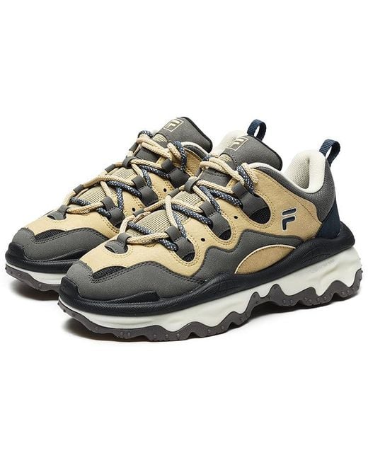 Fila Gray Qd96 Athletic Shoes for men