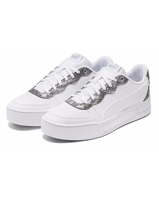 PUMA White (Wmns) Skye Untamed 'Snakeskin