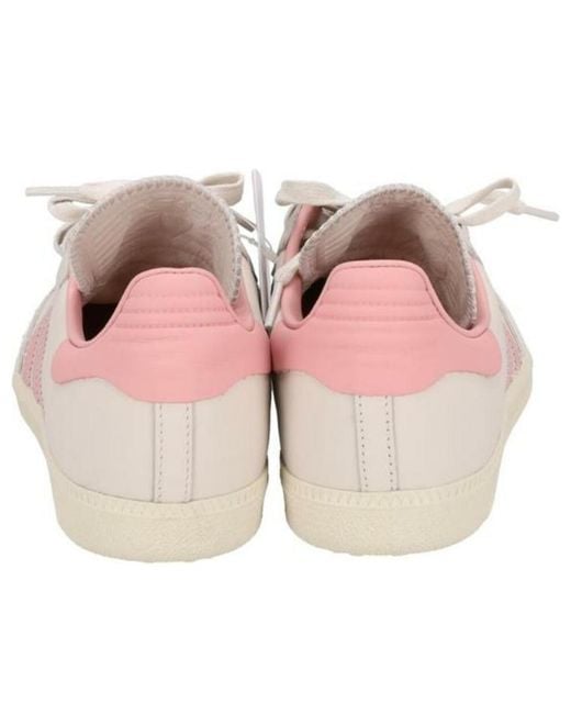 Adidas White X Pharrell Humanrace Samba 'Aluminium' for men