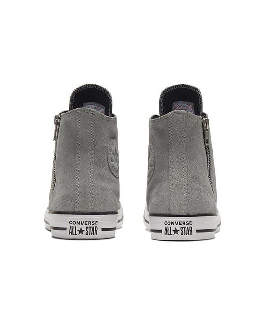 Converse Gray Chuck Taylor All Star 'Charcoal Zipper' for men