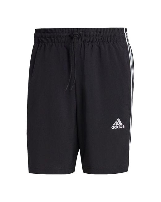 Adidas Black Aeroready Essentials Small Logo Chelsea Shorts for men