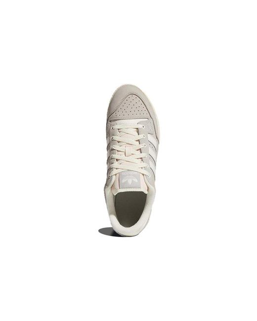 Adidas White Centennial 85 Low Shoes 'Metallic' for men
