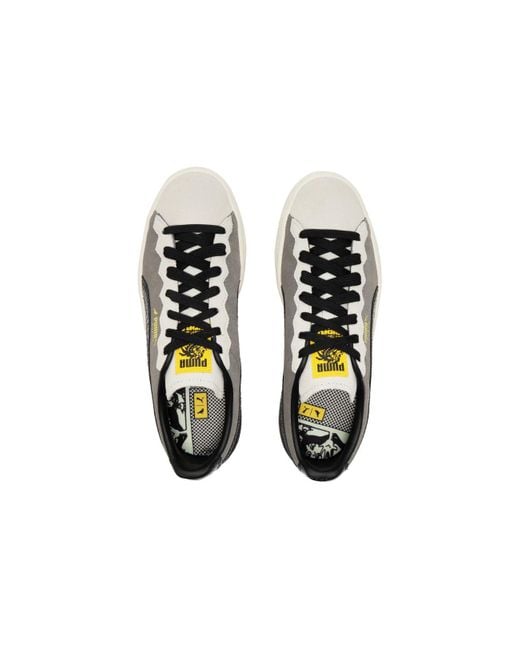 PUMA Black Suede 2 Staple for men