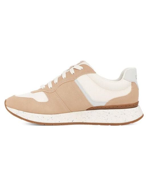 Ugg White Retrainer Leather Sneaker