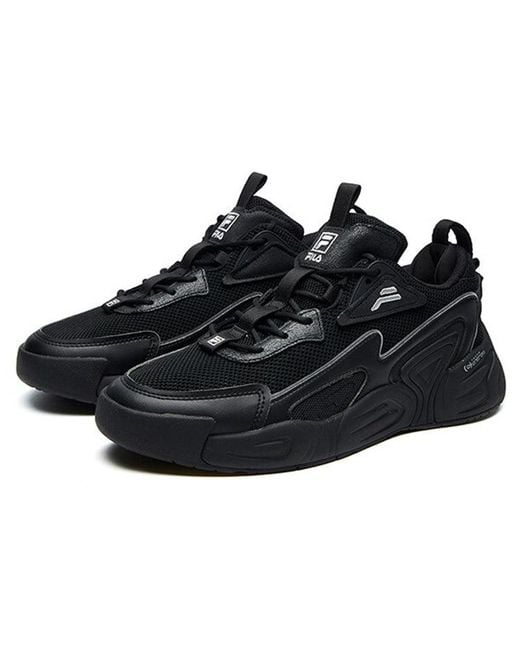 Fila Black Vortex Low Top for men