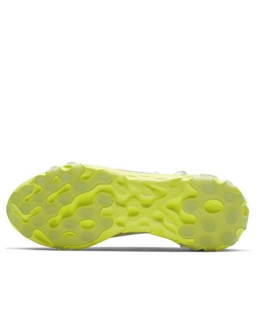 Nike Green React Wr Ispa 'Platinum Volt' for men