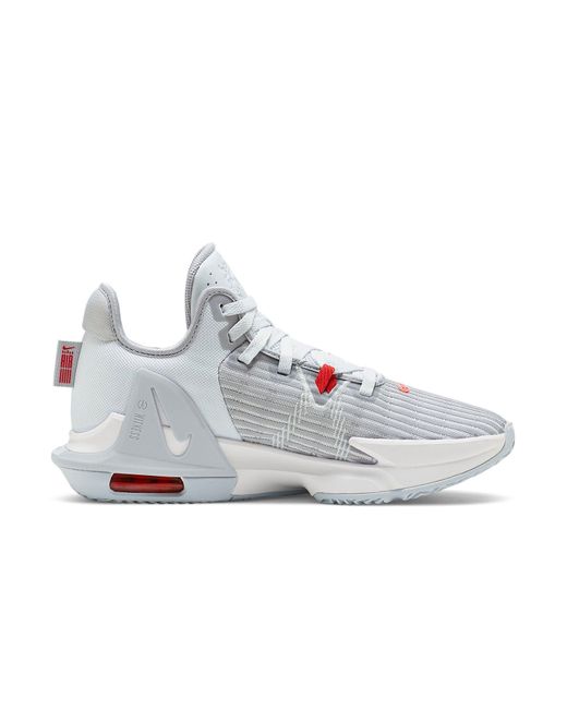 Nike White Lebron Witness 6 Ep 'Pure Platinum' for men