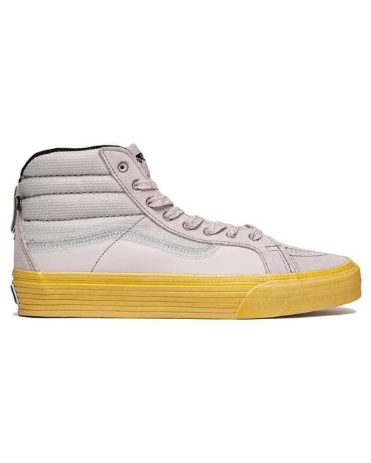 Vans Gray Sk8-Hi Notchback Split Vr3 Lx 'Light' for men