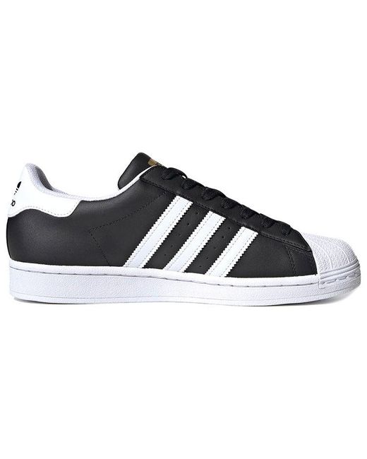 Adidas Blue Originals Superstar Shoes for men