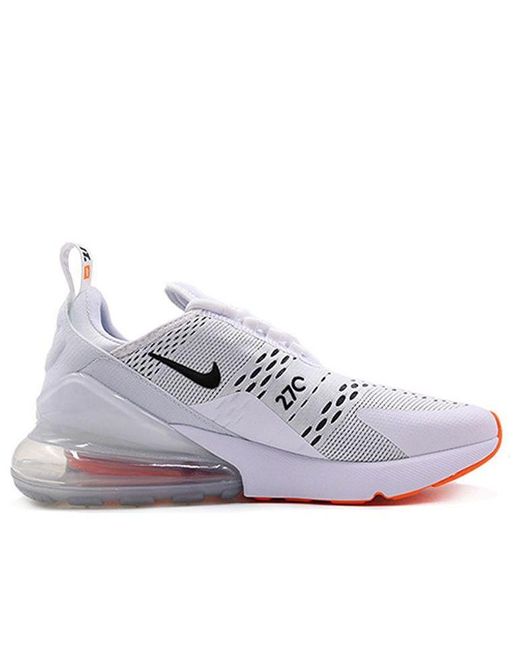 Nike White Air Max 270 'Just Do It' for men