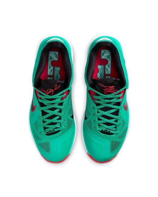 Nike Blue Lebron 9 Low 'Reverse Liverpool' for men