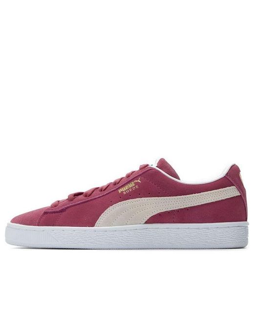 PUMA Purple Suede Classic Xxi Cream' for men