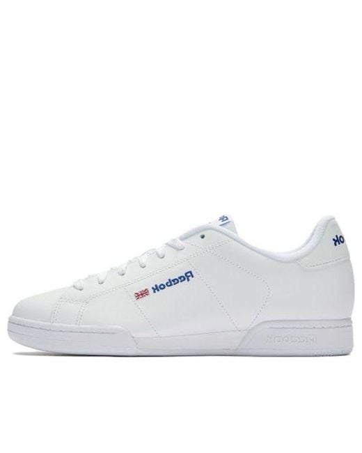 Reebok White Npc Ii Royal' for men