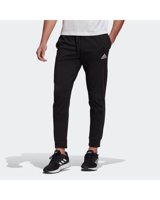 Adidas Black M Sl Sj Tc Pt Knit Bundle Feet Sports Pants for men