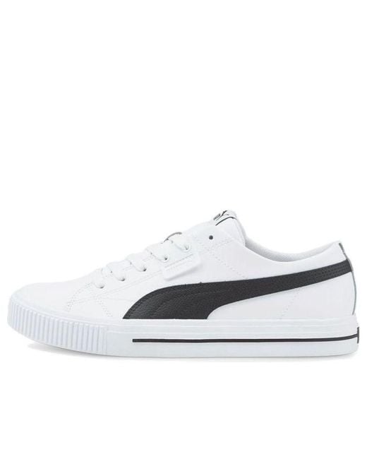 PUMA White Evert Fs Casual Skateboarding Shoes Black for men