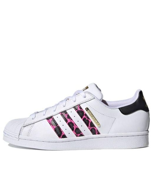 Adidas White (Wmns) Superstar Metallic'