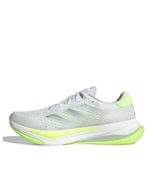 Adidas White Supernova Prima for men