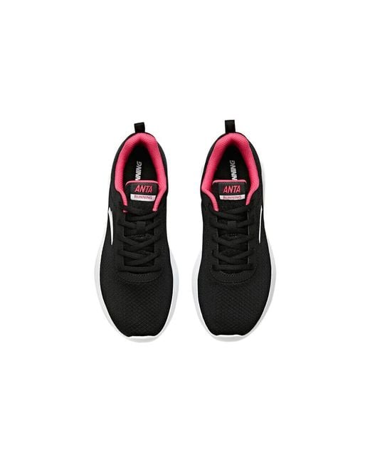 Anta Black (Wmns) Running Series Sneakers