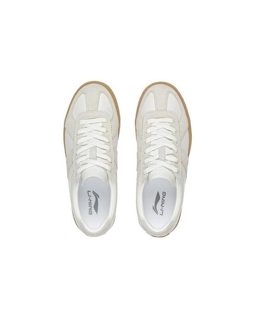 Li-ning White (Wmns) Yunchuan Vintage Gum'