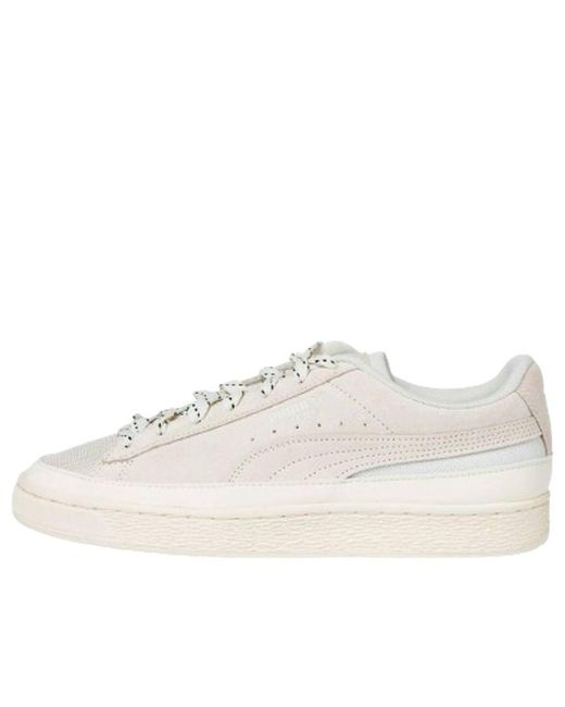 PUMA White Suede Trail for men