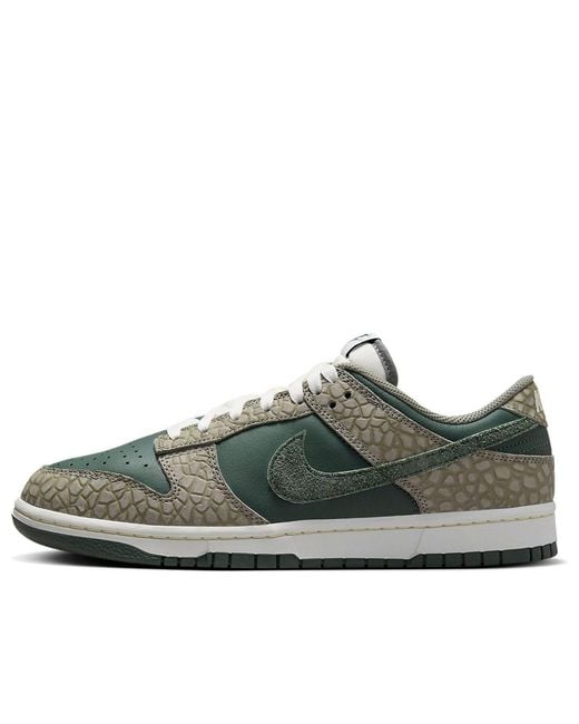 Nike Green Dunk Low Premium 'Urban Landscape 2.0' for men