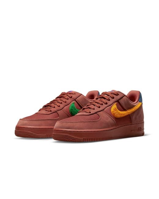Nike Red Air Force 1 Low 'La Familia' for men