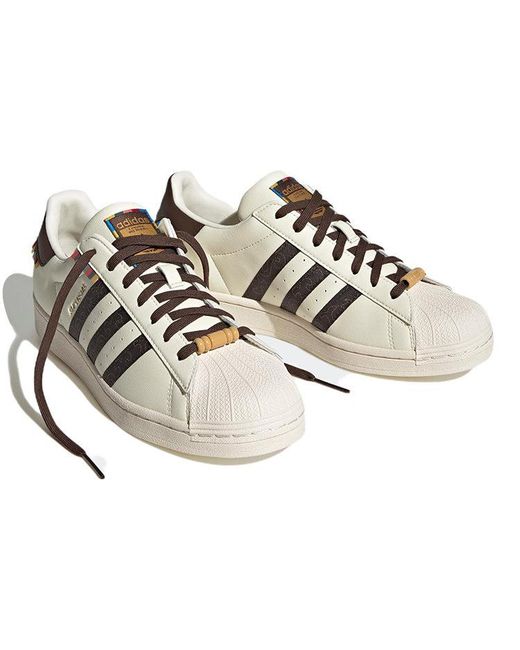 Adidas White Originals Superstar 'Cream' for men