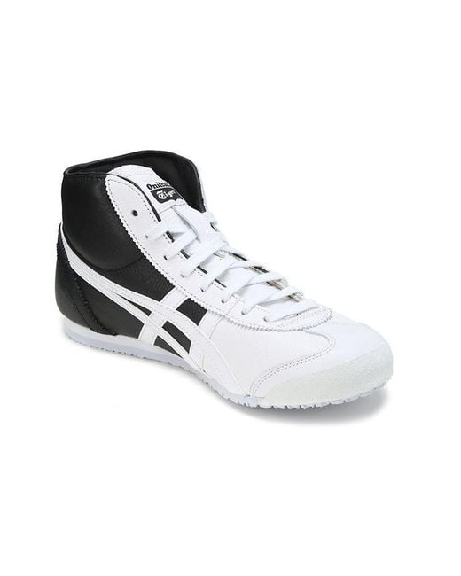 Onitsuka Tiger Black Mexico Mid Runner for men