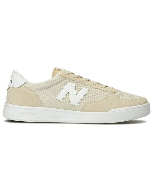 New Balance White Ct30 Series Low Top Retro Skate Shoes for men