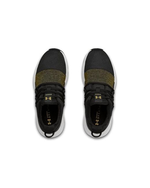 Under Armour Black (Wmns) Charged Breathe Metallic Sports Shoes